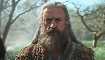 Hugh Jackman y la brutal escena de lucha en ‘La muerte de Robin Hood’