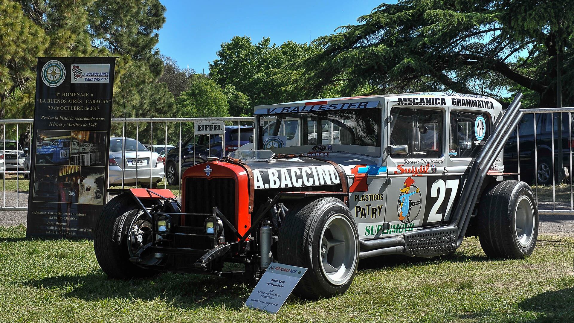 El emblemático Cuadrado de Peduzzi: un Chevrolet '29 que corrió en TC en los '60