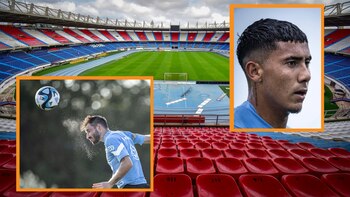 Estas son las condiciones del clima que podrían afectar a Uruguay en su partido contra Colombia - crédito Alcaldía de Barranquilla y @Uruguay/x.