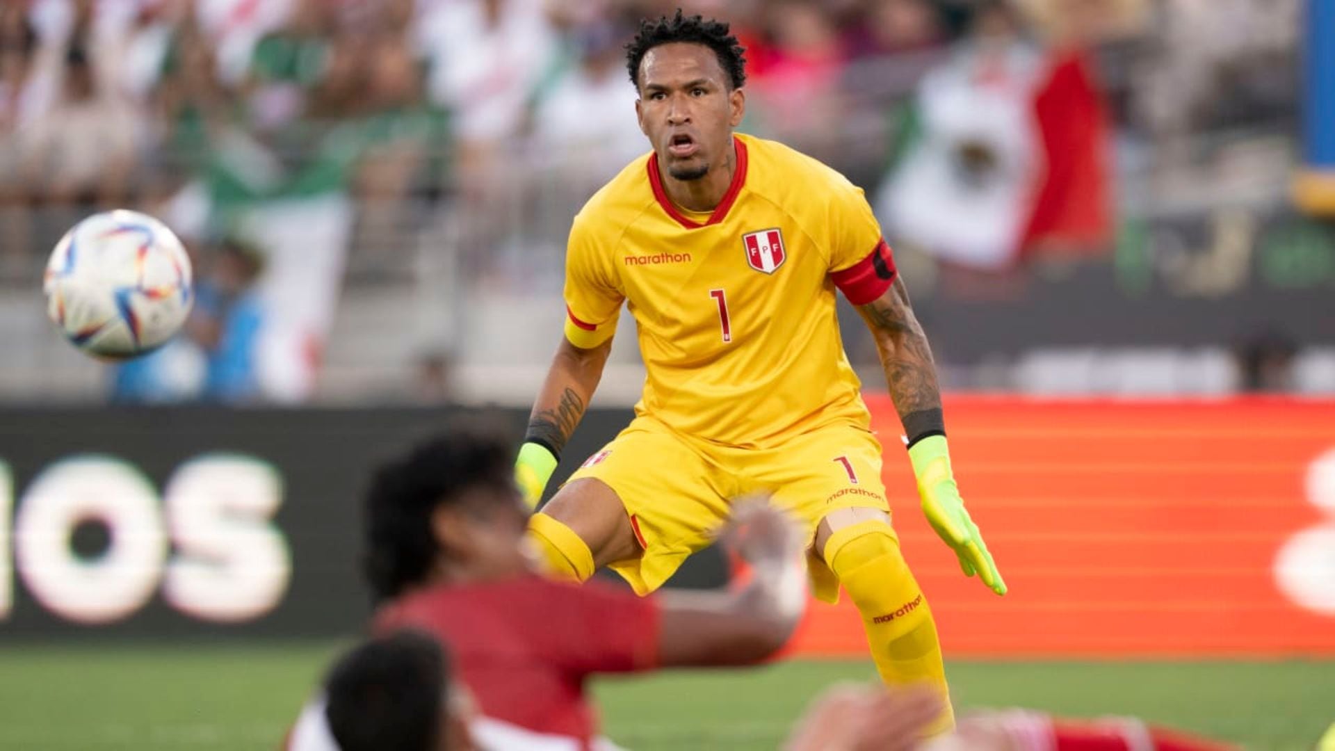 Pedro Gallese, de 35 años, es el arquero indiscutible de la selección peruana. - Crédito: AFP