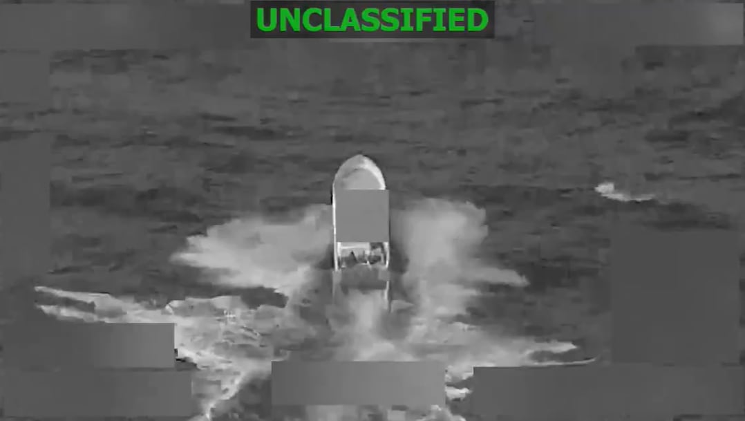 Estados Unidos atacó una nueva narcolancha en el Pacífico oriental: dos muertos