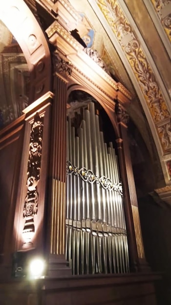 "El órgano está instalado en
