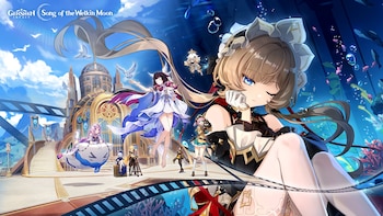 Genshin Impact Luna VIII presenta el Frost Moon, Sandrone y el festival de cine Fontinalia