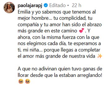 Estas fueron las palabras que