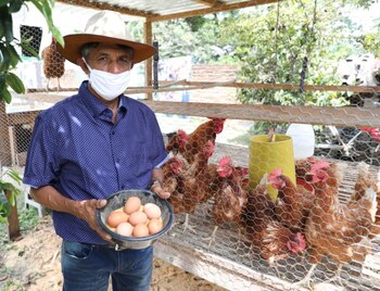 Imagen de archivo. Pequeños productores