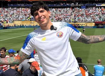 El influencer costarricense Julián Valverde, conocido en redes sociales como Julián Valjota, fue detenido por autoridades de Estados Unidos. Crédito: Redes sociales Julián Valjota