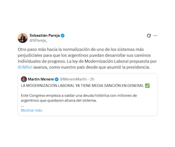 El mensaje de Pareja