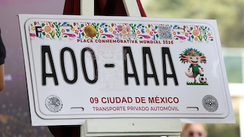 Placas del Mundial 2026 en