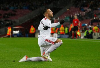 El futbolista argentino Nicolás Otamendi