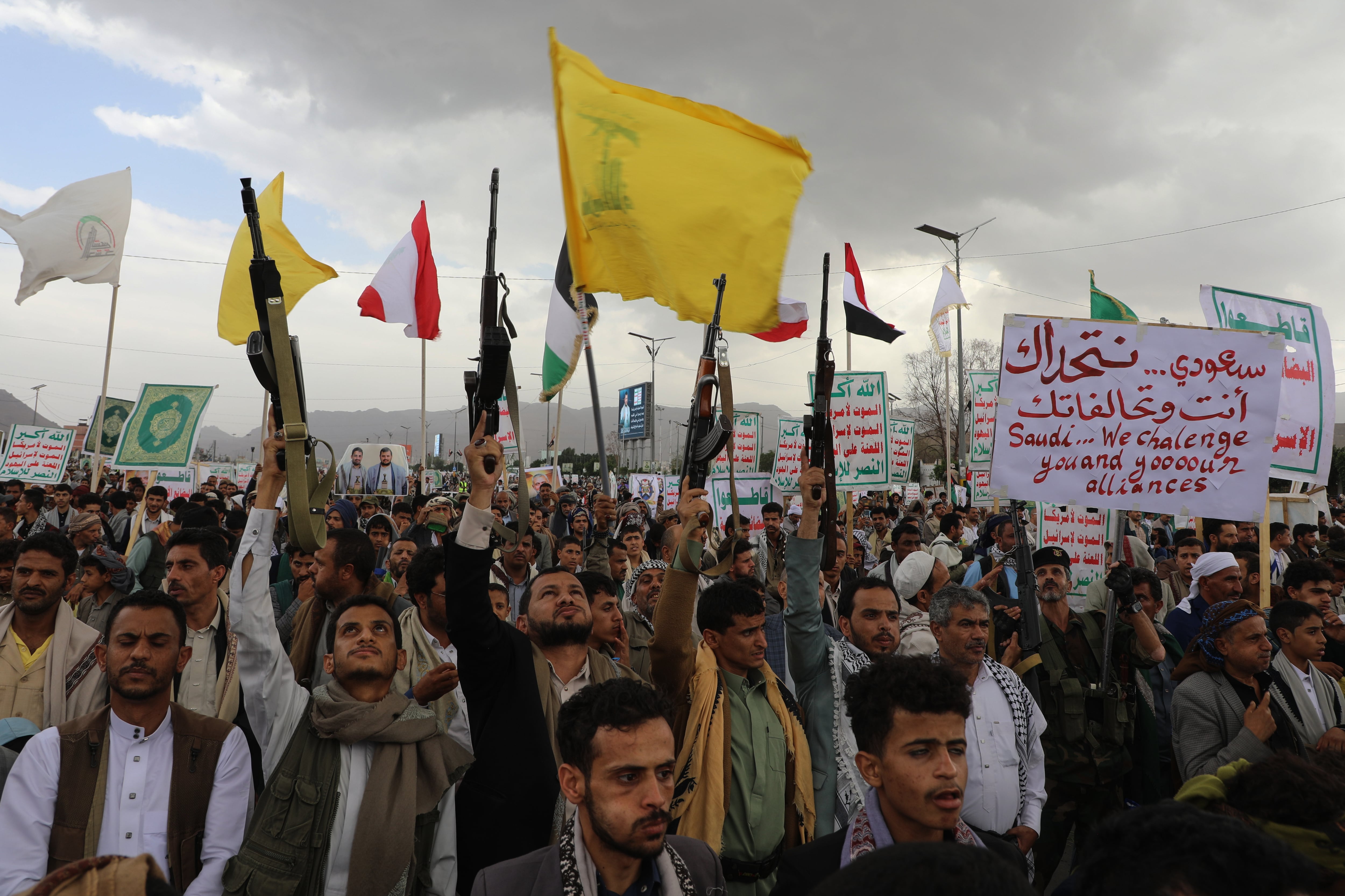 La tregua de 2022 redujo los combates en Yemen, pero no resolvió la disputa por el poder ni derivó en un acuerdo de paz (AP Foto/Osamah Abdulrahman, Archivo)