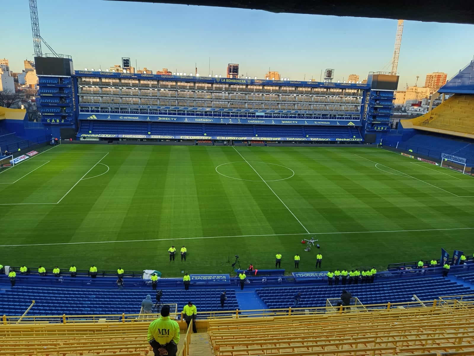 El último encuentro de Boca en esta cancha fue el 1-0 ante O'Higgins por los playoffs de la Copa Sudamericana