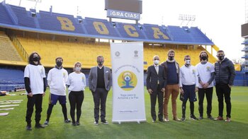 La Bombonera dio marco a