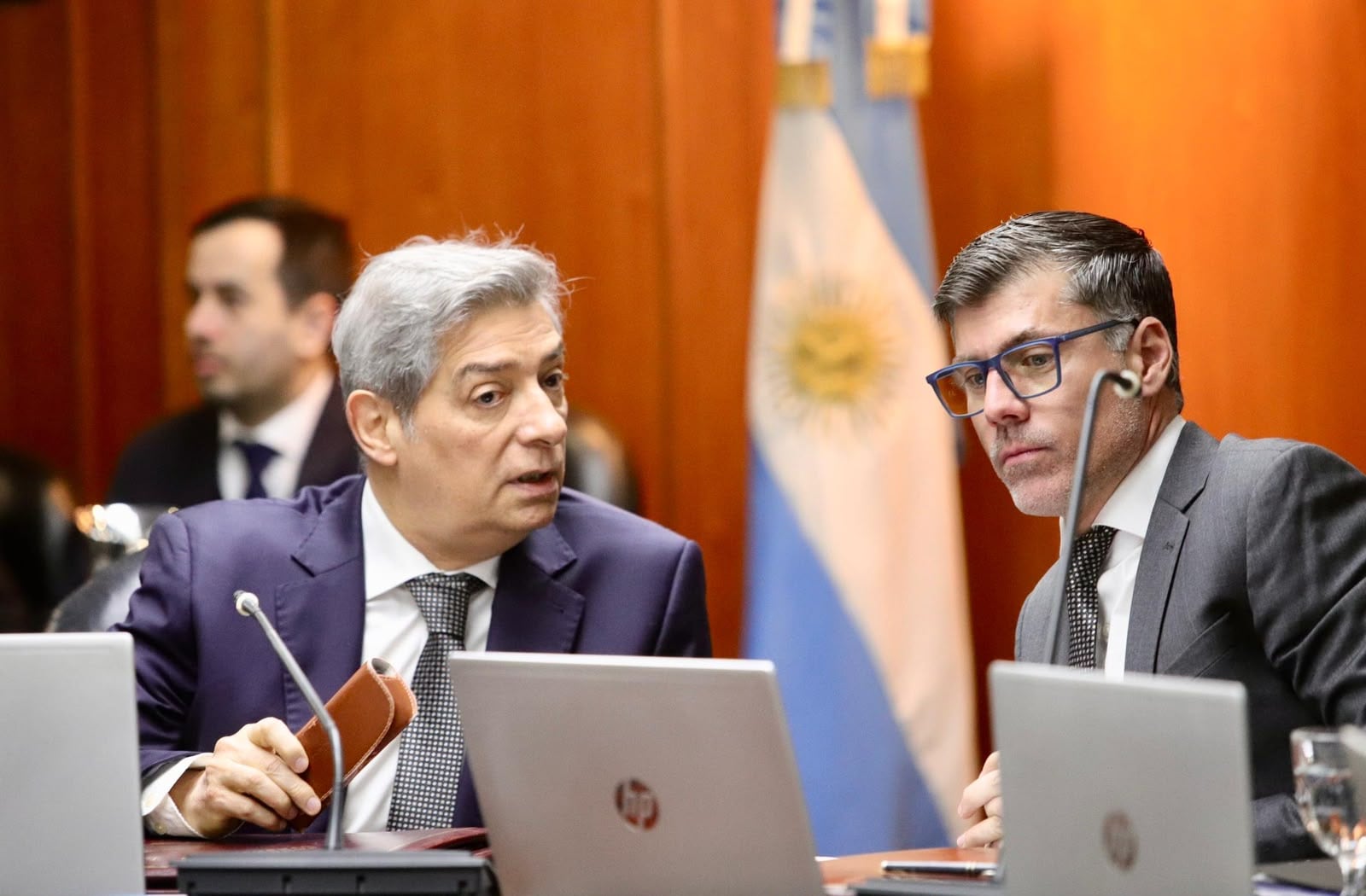 Horacio Rosatti junto a Mariano Pérez Roller, secretario general del Consejo (Foto: Consejo de la Magistratura)