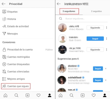 Seguidos en Instagram. (foto: ComputerHoy)