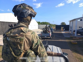 El operativo se realizó en las inmediaciones de la autopista Tepic-Mazatlán, cerca de Rosario, Sinaloa. (Cortesía)