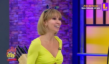 Belén Estévez no sabe cocinar.