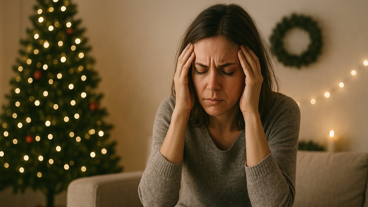 Los síntomas físicos del duelo, como el cansancio y la falta de energía, suelen agravarse en las fiestas de fin de año (Imagen Ilustrativa Infobae)