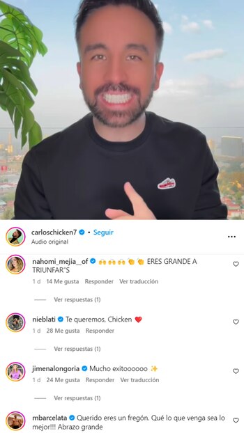 Seguidores y ex compañeros de