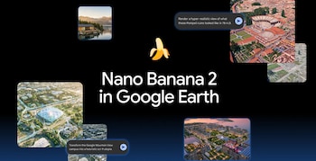 Google Earth - IA - Nano Banana - mapas - tecnología - 30 de julio