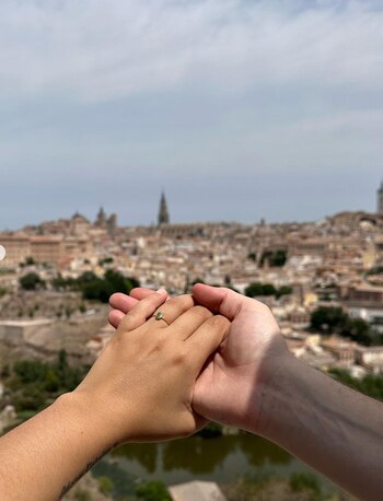 El joven le pidió matrimonio