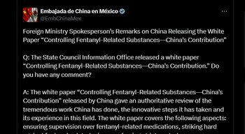 Posicionamiento de la Embajada de