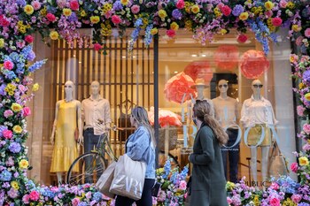 Compradores en Nueva York (Foto: