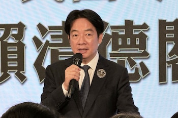 El presidente taiwanés Lai Ching-te
