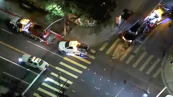 El accidente en el barrio