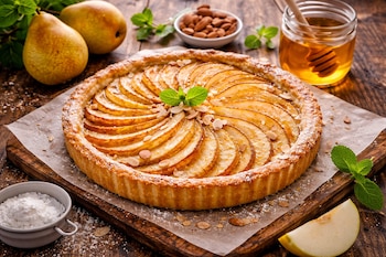 Un postre muy dulce para acompañar con un café o un té