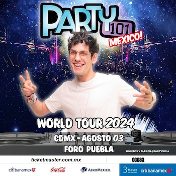 Cartel oficial. (Ocesa)