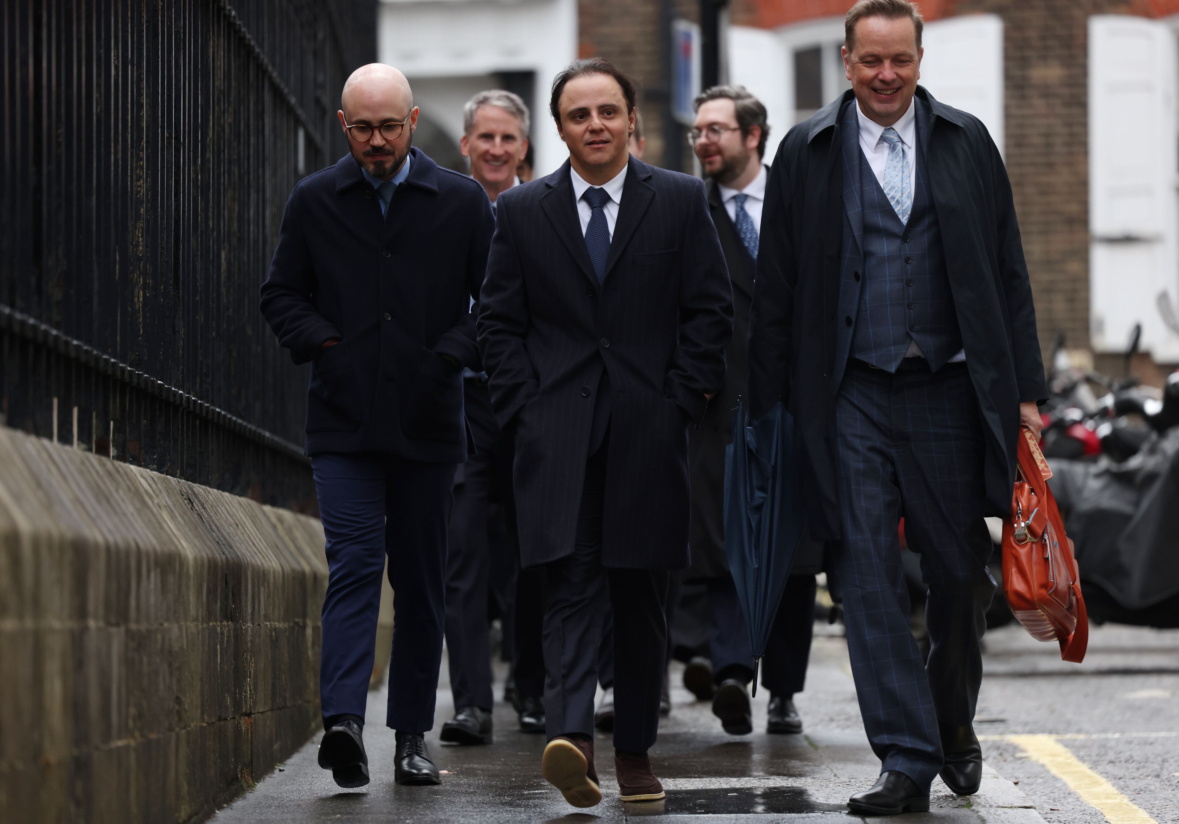 Felipe Massa sigue en juicio con la FIA, la F1 y Bernie Eccleston (EFE/ ANDY RAIN)