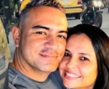 Yelitza Parra Prada y su presunto victimario Elkin Mauricio Gómez Vargas - crédito Redes sociales