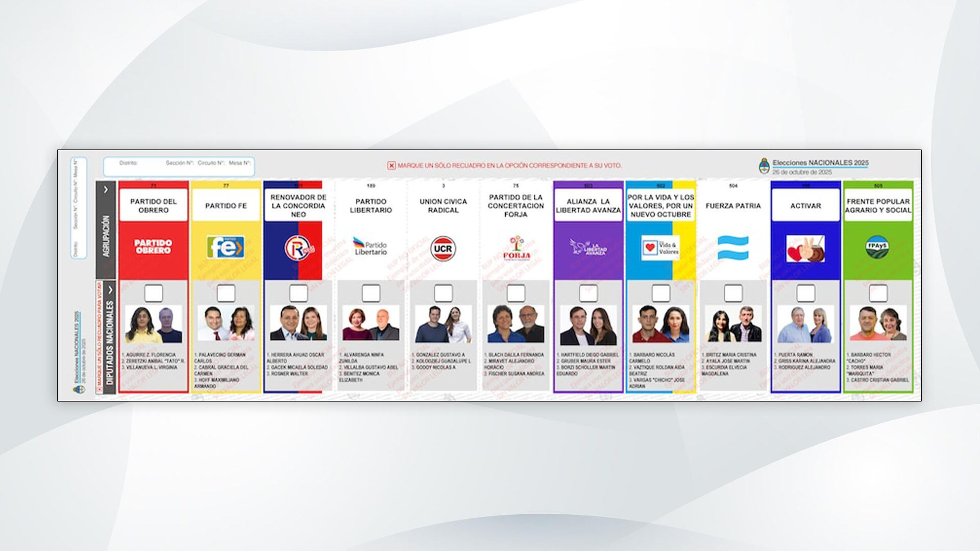 La BUP de Misiones, en donde LLA se impuso con la dupla Hartman-Gruber