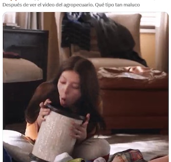 Memes y reacciones en redes sociales tras la difusión del video para adultos de El Agropecuario - crédito redes sociales / X