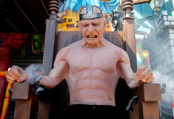 Una representación realista de un