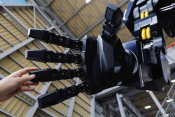 ARCHAX, a giant robot.
REUTERS/Issei Kato