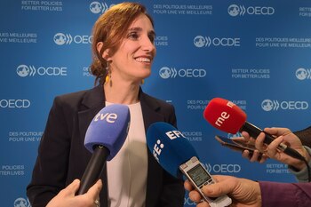 La ministra de Sanidad, Mónica