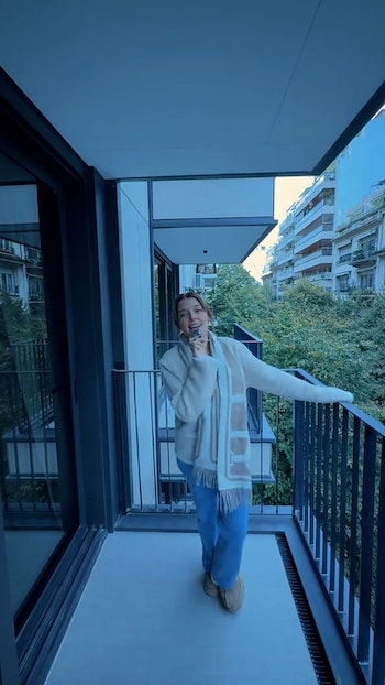 Sofía "La Reini" Gonet mostró su exclusivo y lujoso departamento: "Bienvenidos a mi nueva casita"