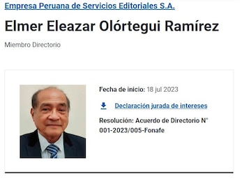 Visita, contratos y designación de