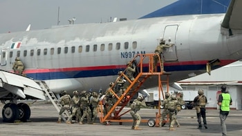Acciones en el aeropuerto. Crédito: Marina