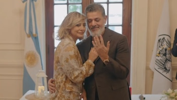 El casamiento de Andrea Ghidone y Pablo Otero: la ceremonia íntima, los tres vestidos secretos y los detalles de la fiesta