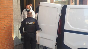 Traslado al Instituto Anatómico Forense