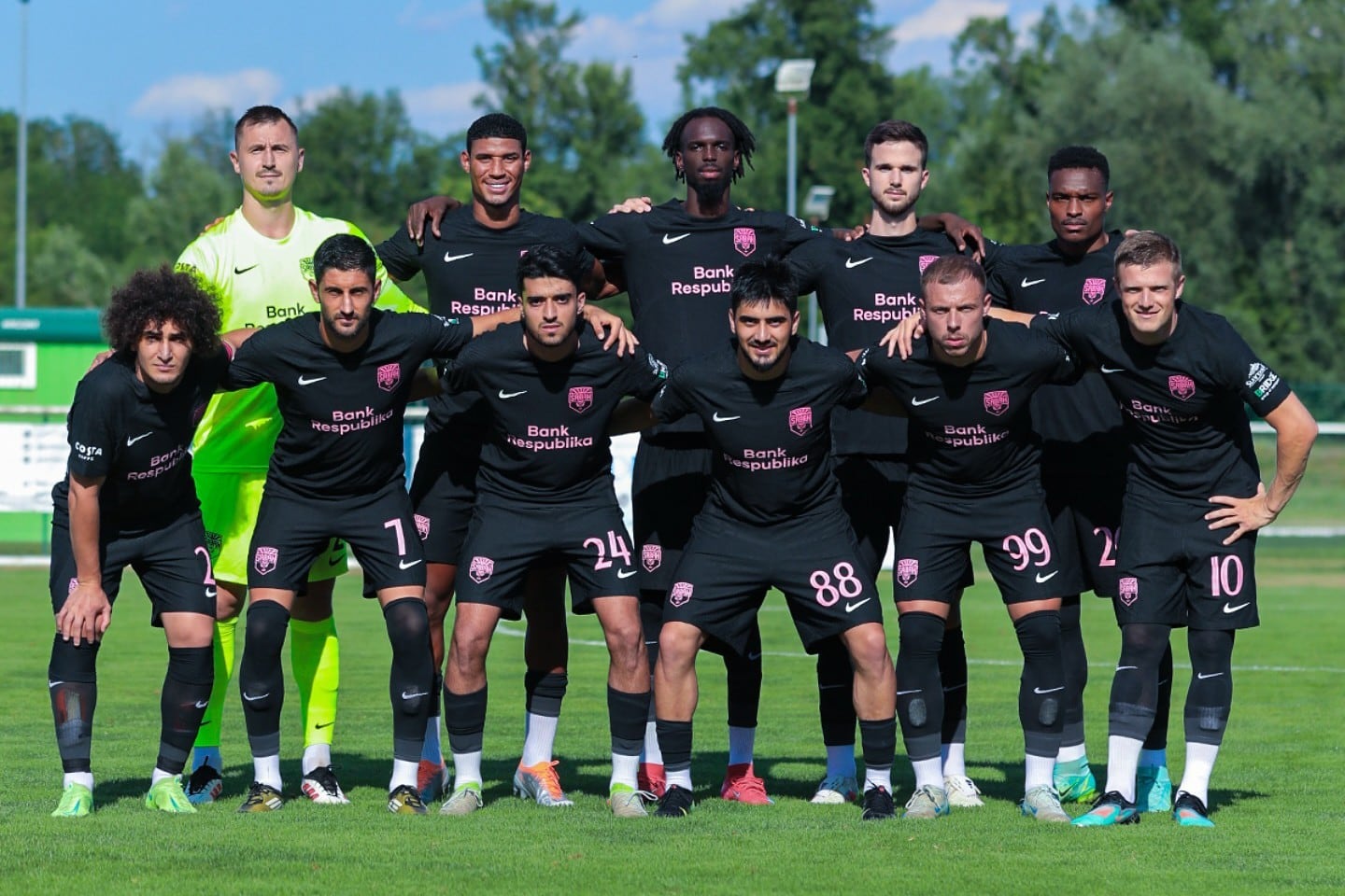 El equipo de Azerbaiyán hará su debut en la UEFA Champions League. (Sabah FC)