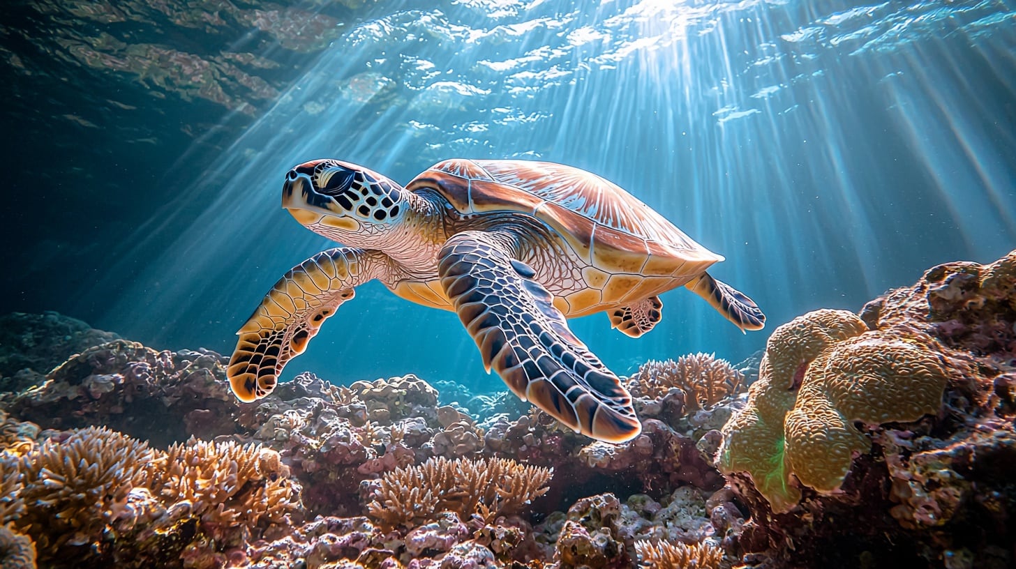 Un estudio revela que las tortugas marinas poseen mecanismos epigenéticos que ayudan a equilibrar los sexos en sus crías pese al calentamiento global (Imagen Ilustrativa Infobae)