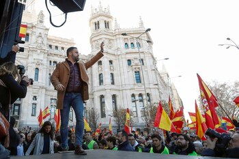 Santiago Abascal, líder del partido