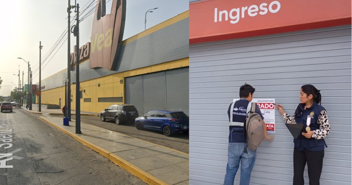 Clausura del Plaza Vea en el Callao por riesgo estructural y falta de ...