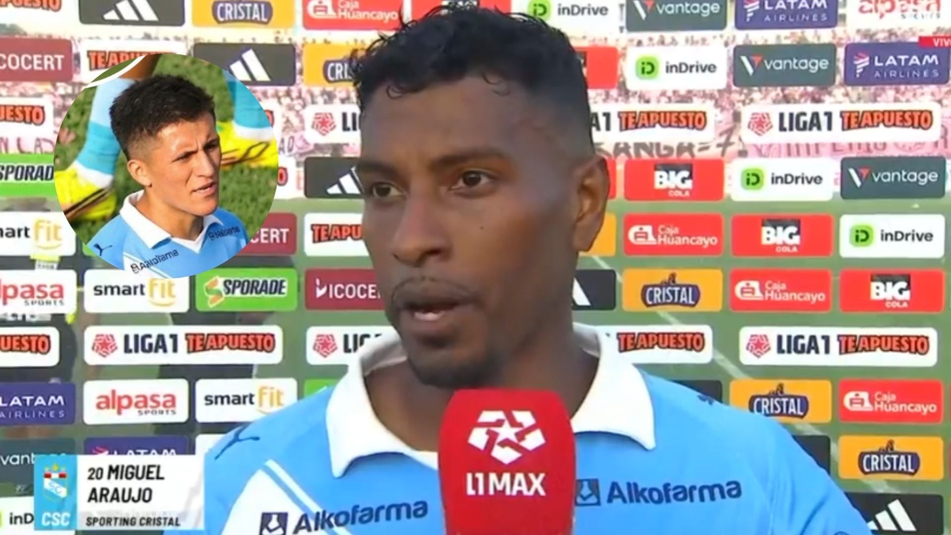Miguel Araujo responsabilizó a Catriel Cabellos de la caída de Sporting Cristal a manos de Sport Boys por Torneo Clausura 2026. - Crédito: L1MAX