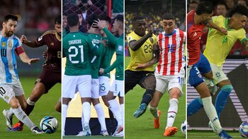 Se jugaron cuatro encuentros de la novena fecha de las Eliminatorias Sudamericanas