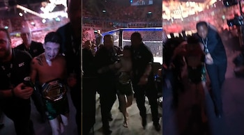 Brandon Moreno tuvo que escapar