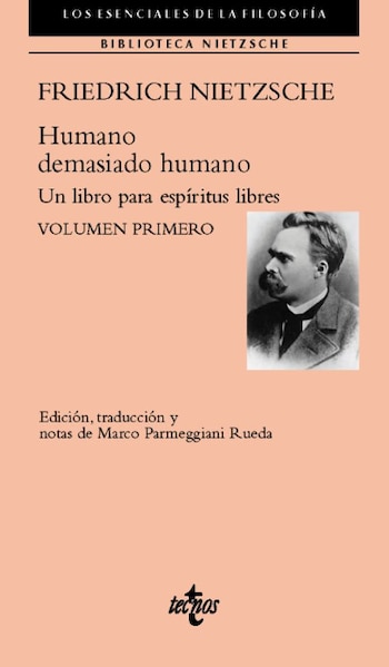 Cubierta de 'Humano, demasiado humano', de Friedrich Nietzsche. (Tecnos)